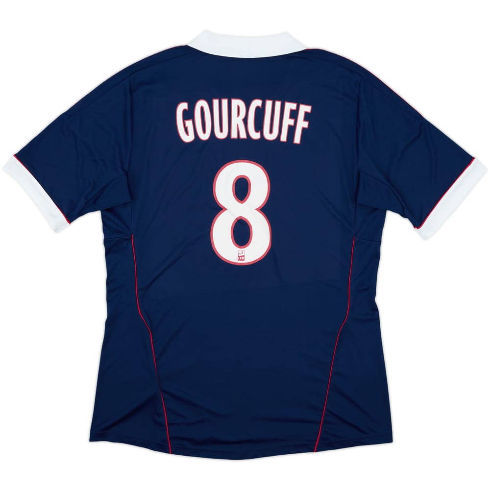 2011-12 Lyon Away Shirt Gourcuff #8 (L)
