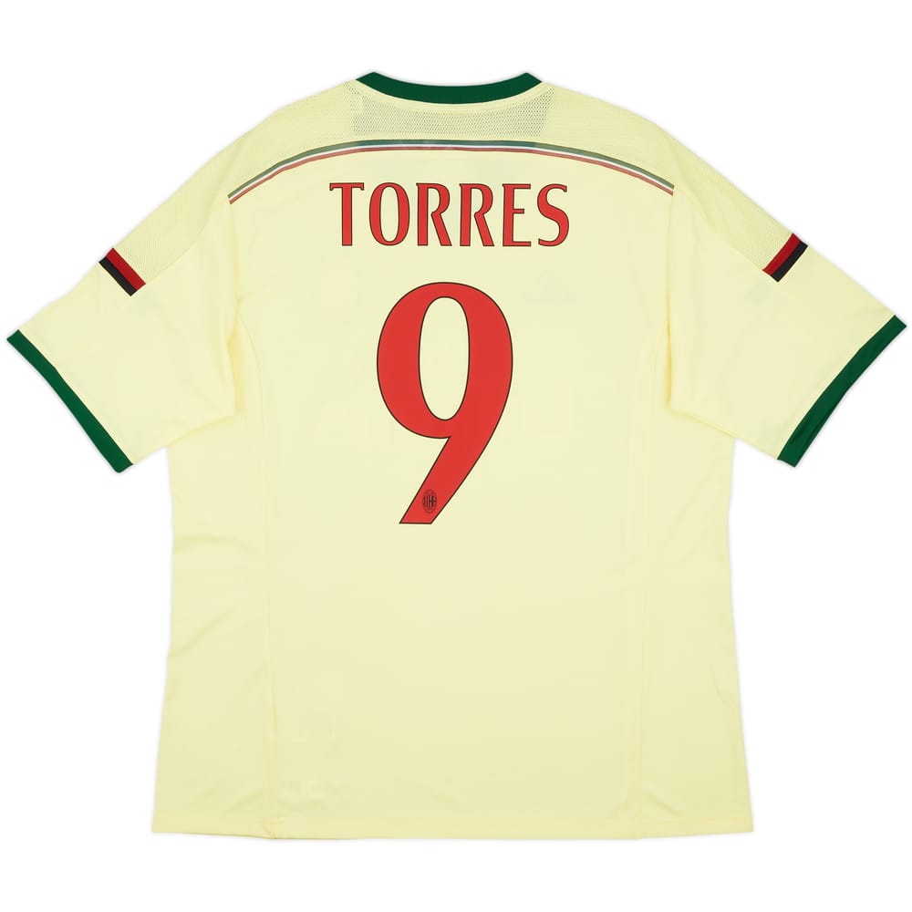 2014-15 AC Milan Third Shirt Torres #9 (XL)