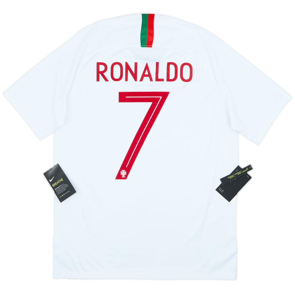2018-19 Portugal Away Shirt Ronaldo #7 (M)