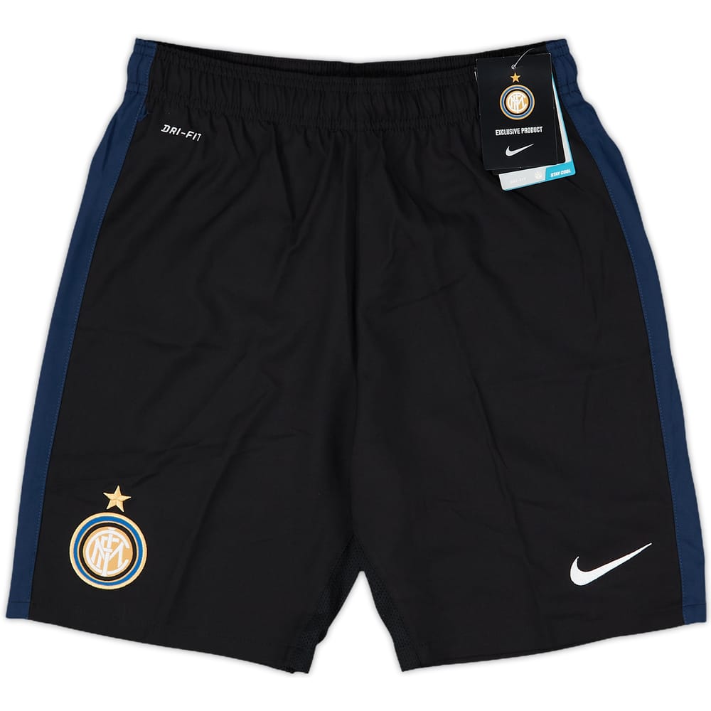 2013-14 Inter Milan Home Shorts (L.Boys)