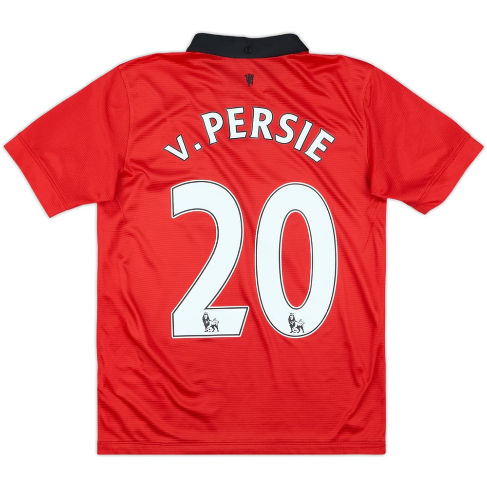 2013-14 Manchester United Home Shirt V.Persie #20 - 10/10 - (L.Boys)