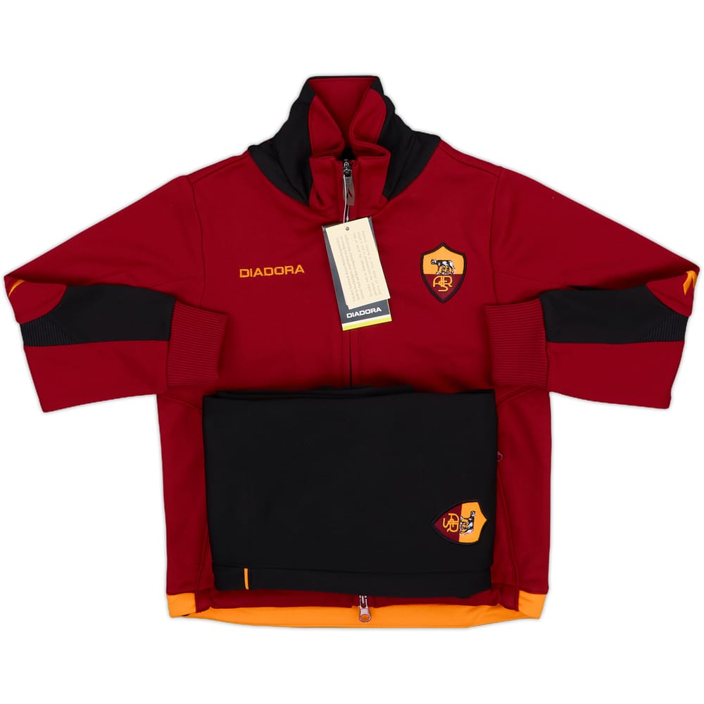 2005-06 Roma Diadora Tracksuit (XS.Boys)