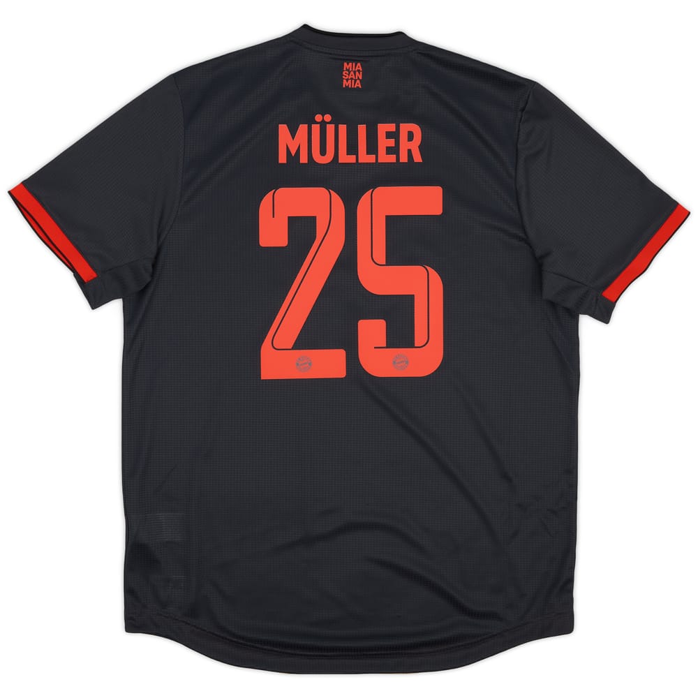 2022-23 Bayern Munich Authentic Third Shirt Muller #25 - 10/10 - (L)