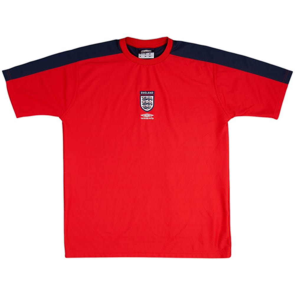 2002-04 England Umbro Training Shirt - 10/10 - (L)