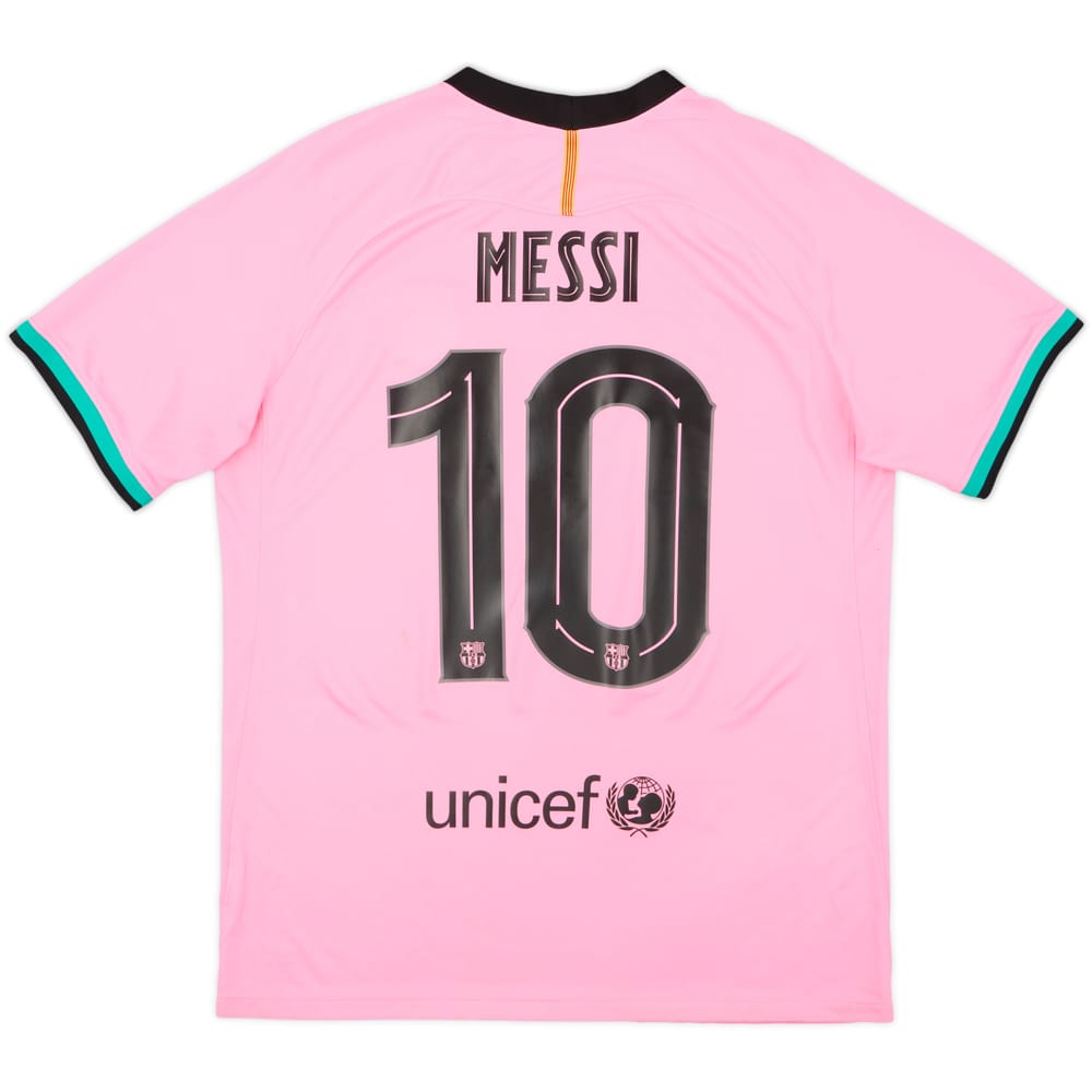 2020-21 Barcelona Third Shirt Messi #10 - 6/10 - (L)