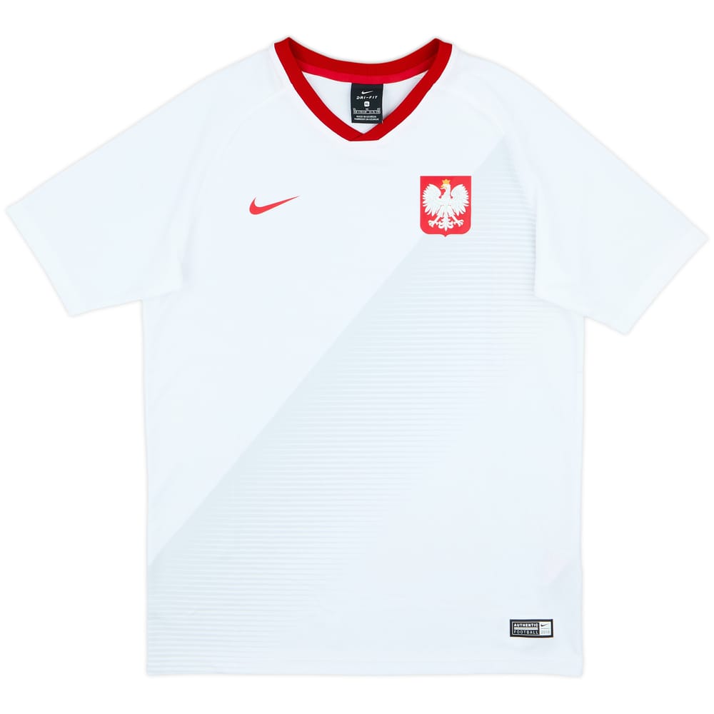 2018-19 Poland Basic Home Shirt - 8/10 - (XL.Boys)