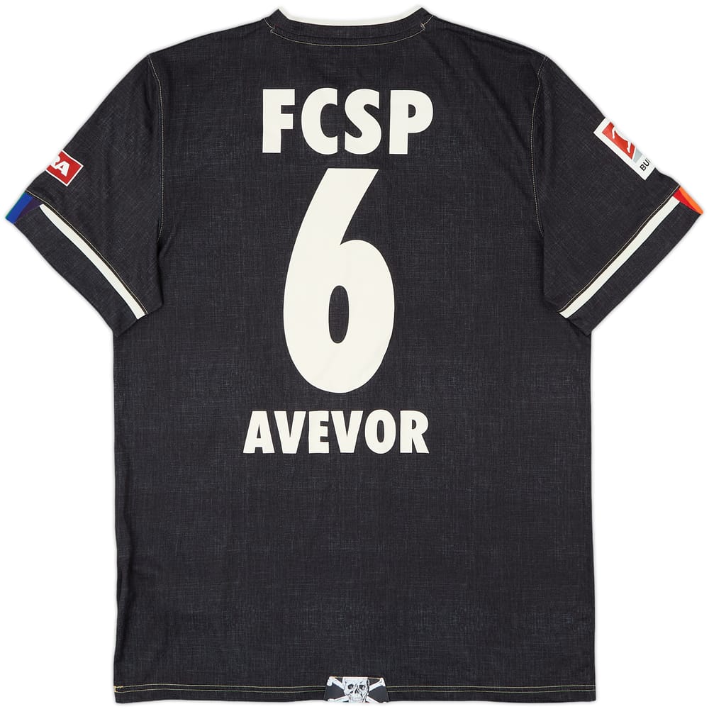 2020-21 St Pauli Third Shirt Avevor #6 - 9/10 - (L)