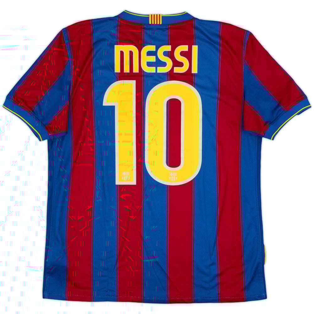 2009-10 Barcelona Home Shirt Messi #10 - 6/10 - (M)