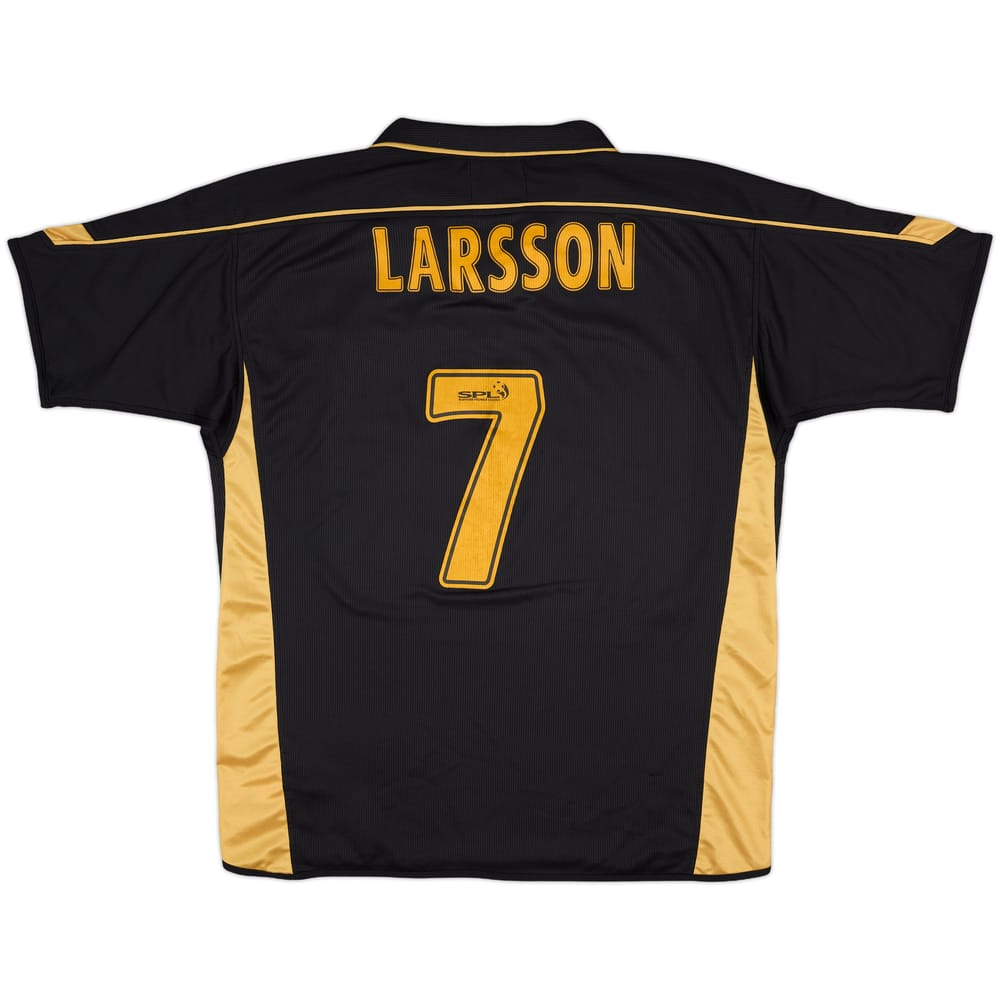2003-04 Celtic Away Shirt Larsson #7 - 9/10 - (L)