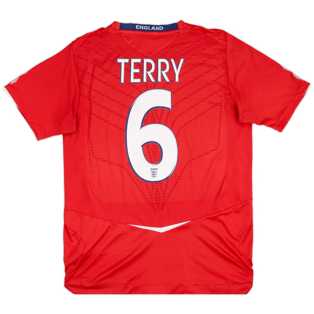 2008-10 England Away Shirt Terry #6 - 5/10 - (M)