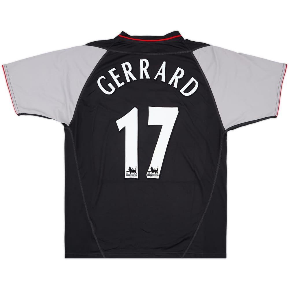 2002-04 Liverpool Away Shirt Gerrard #17 - 10/10 - (L)