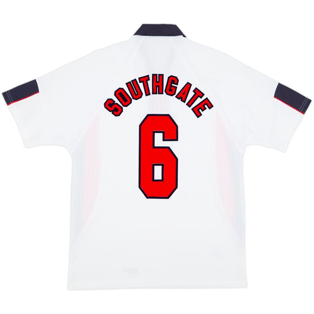 1997-99 England Home Shirt Southgate #6 - 8/10 - (L)
