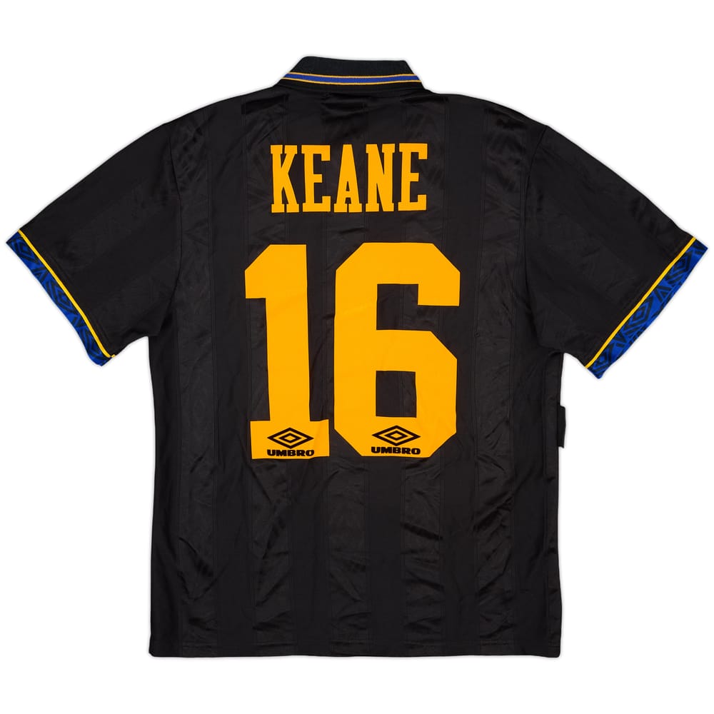 1993-95 Manchester United Away Shirt Keane #16 - 9/10 - (S)