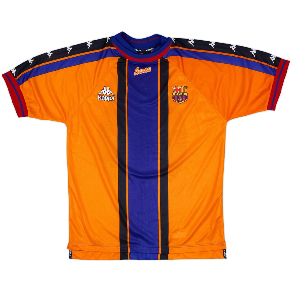 1997-98 Barcelona Away Shirt - 7/10 - (L)