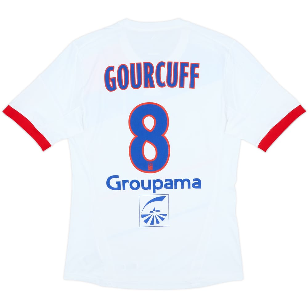 2012-13 Lyon Home Shirt Gourcuff #8 - 6/10 - (M)