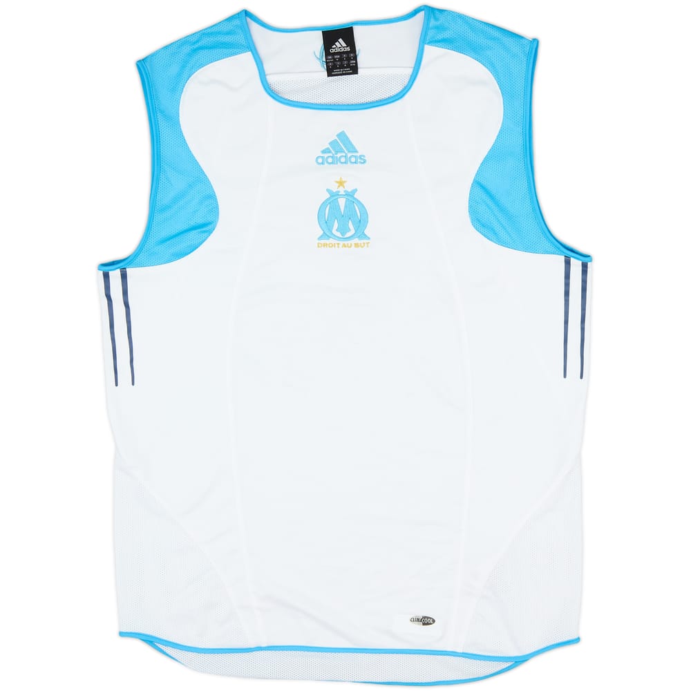2004-05 Olympique Marseille adidas Training Vest - 8/10 - (M/L)