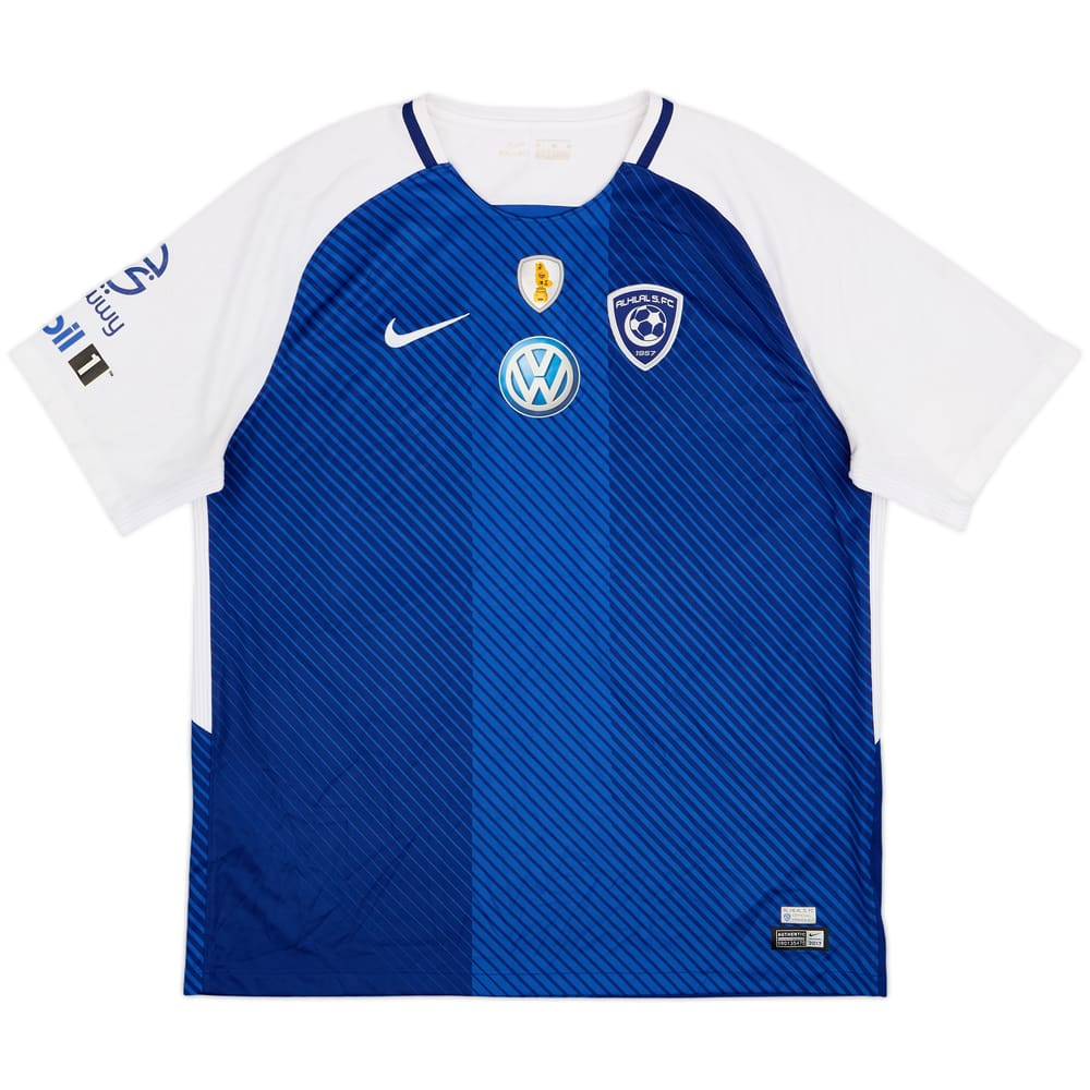 2017-18 Al Hilal Home Shirt - 8/10 - (XL)