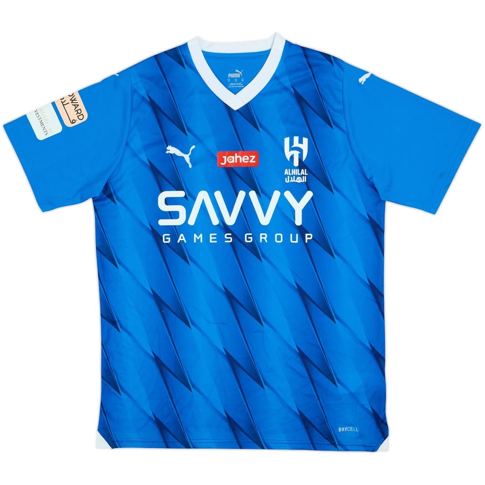 2023-24 Al-Hilal Home Shirt - 7/10 - (XL)