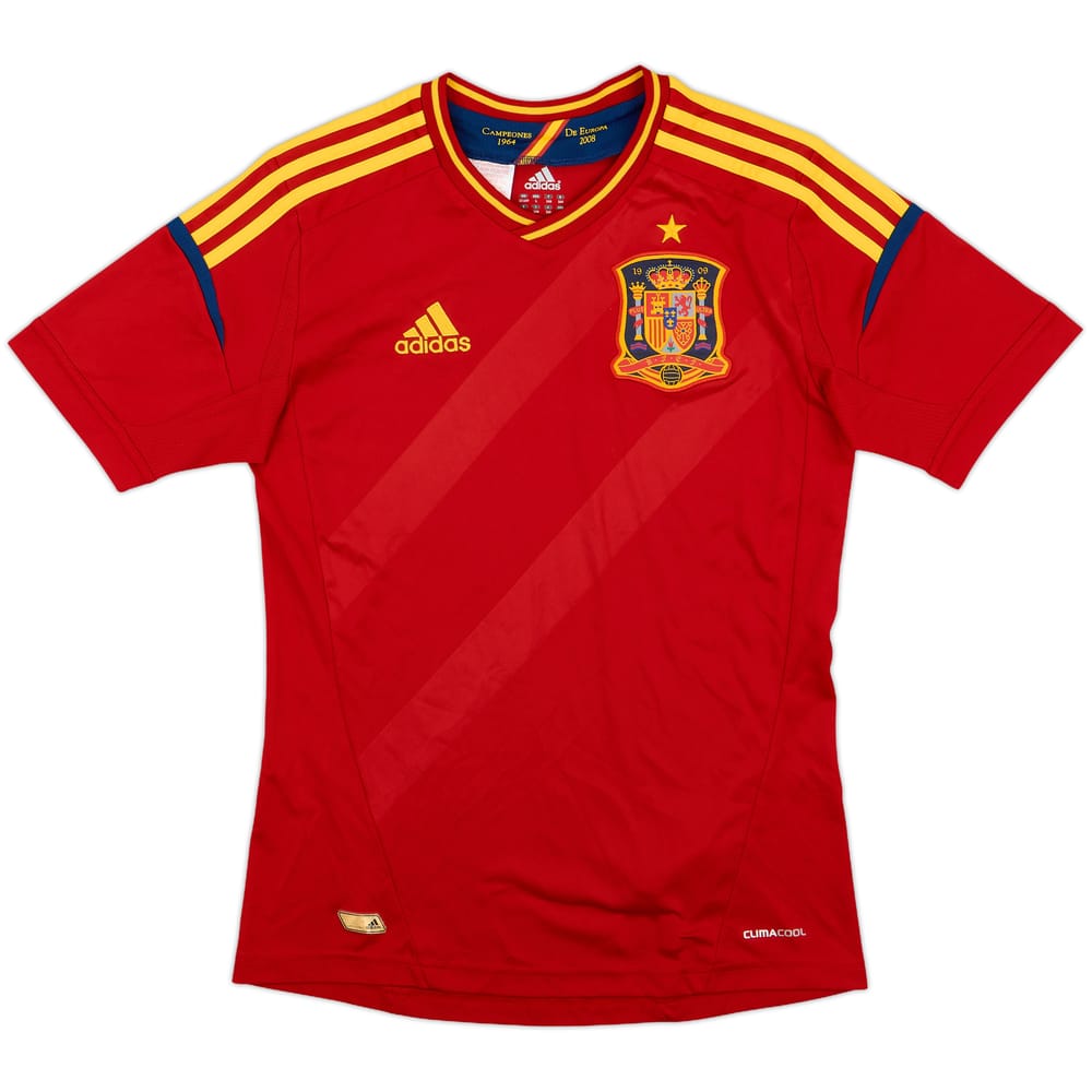 2011-12 Spain Home Shirt - 10/10 - (L.Boys)