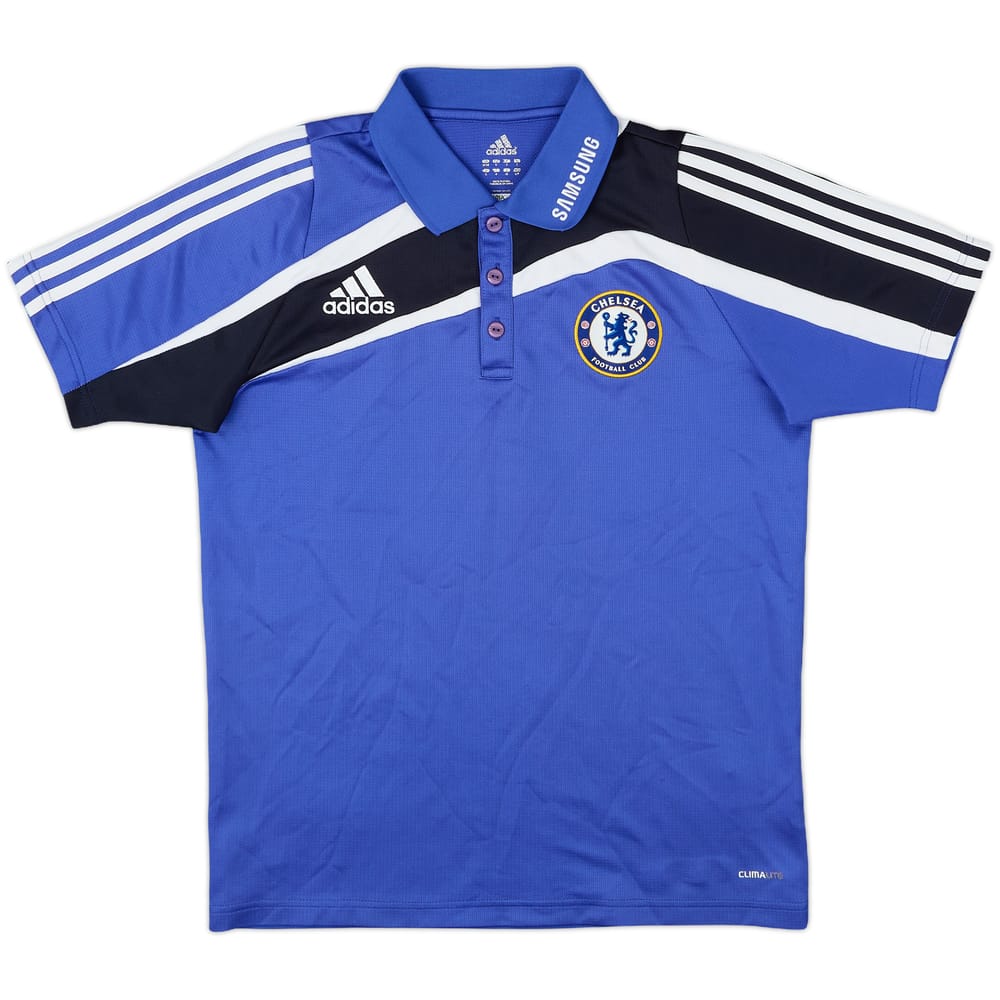2009-10 Chelsea adidas Polo Shirt - 8/10 - (S)