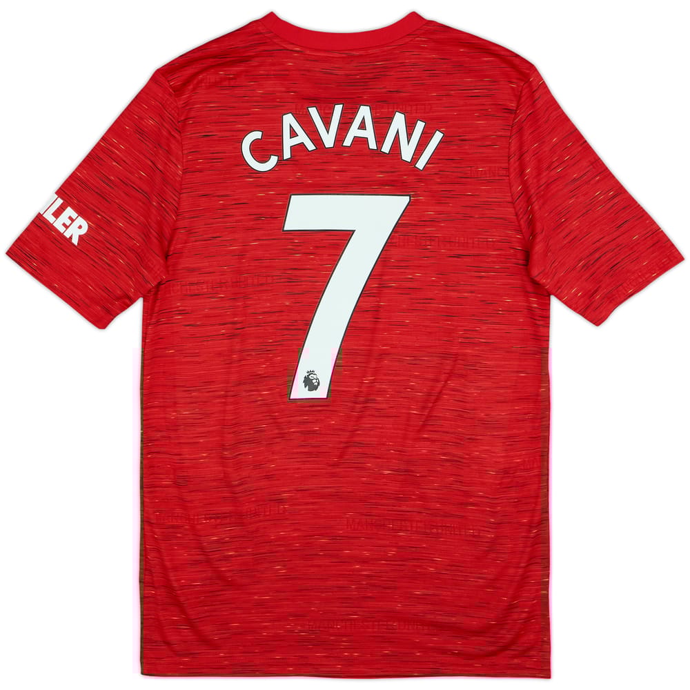 2020-21 Manchester United Home Shirt Cavani #7 - 10/10 - (XL)