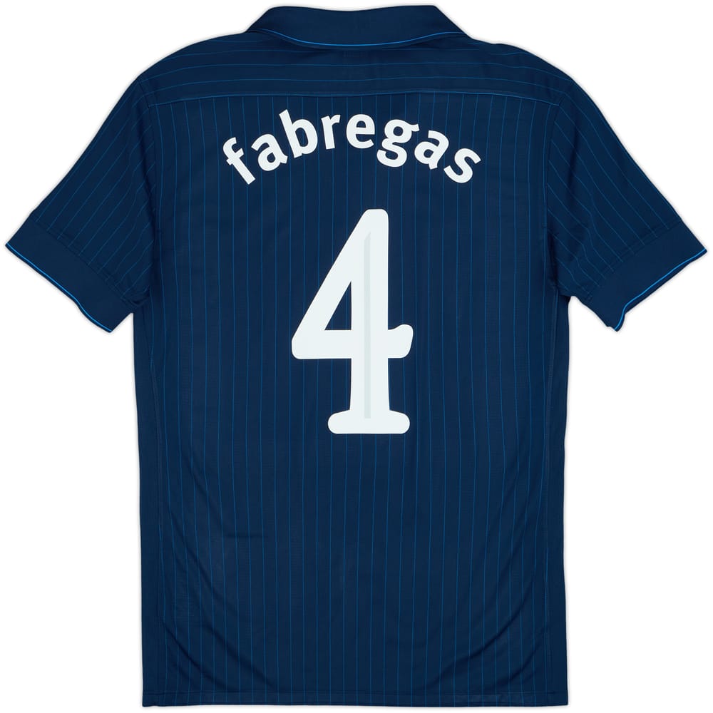 2009-10 Arsenal Player Issue Away Shirt Fabregas #4 - 9/10 - (L)