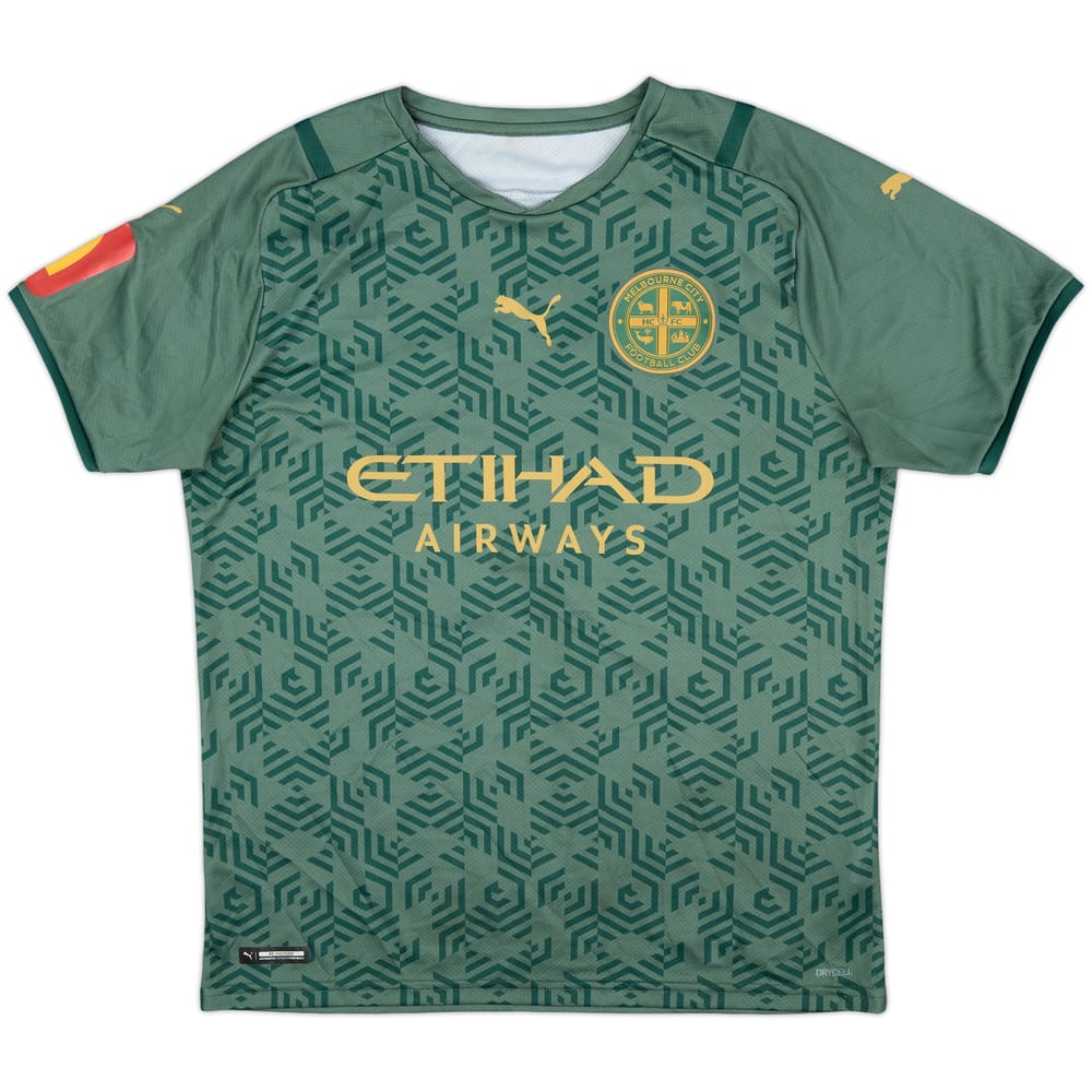 2021-22 Melbourne City Away Shirt #37 - 10/10 - (L)