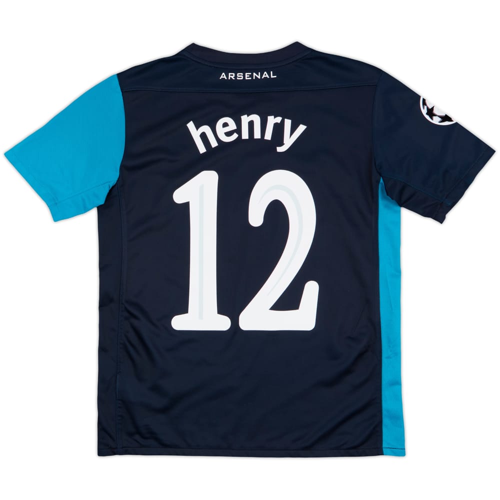 2011-12 Arsenal Away Shirt Henry #12 - 6/10 - (XL.Boys)