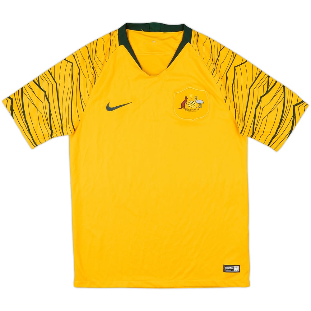 2018-20 Australia Home Shirt - 8/10 - (M)