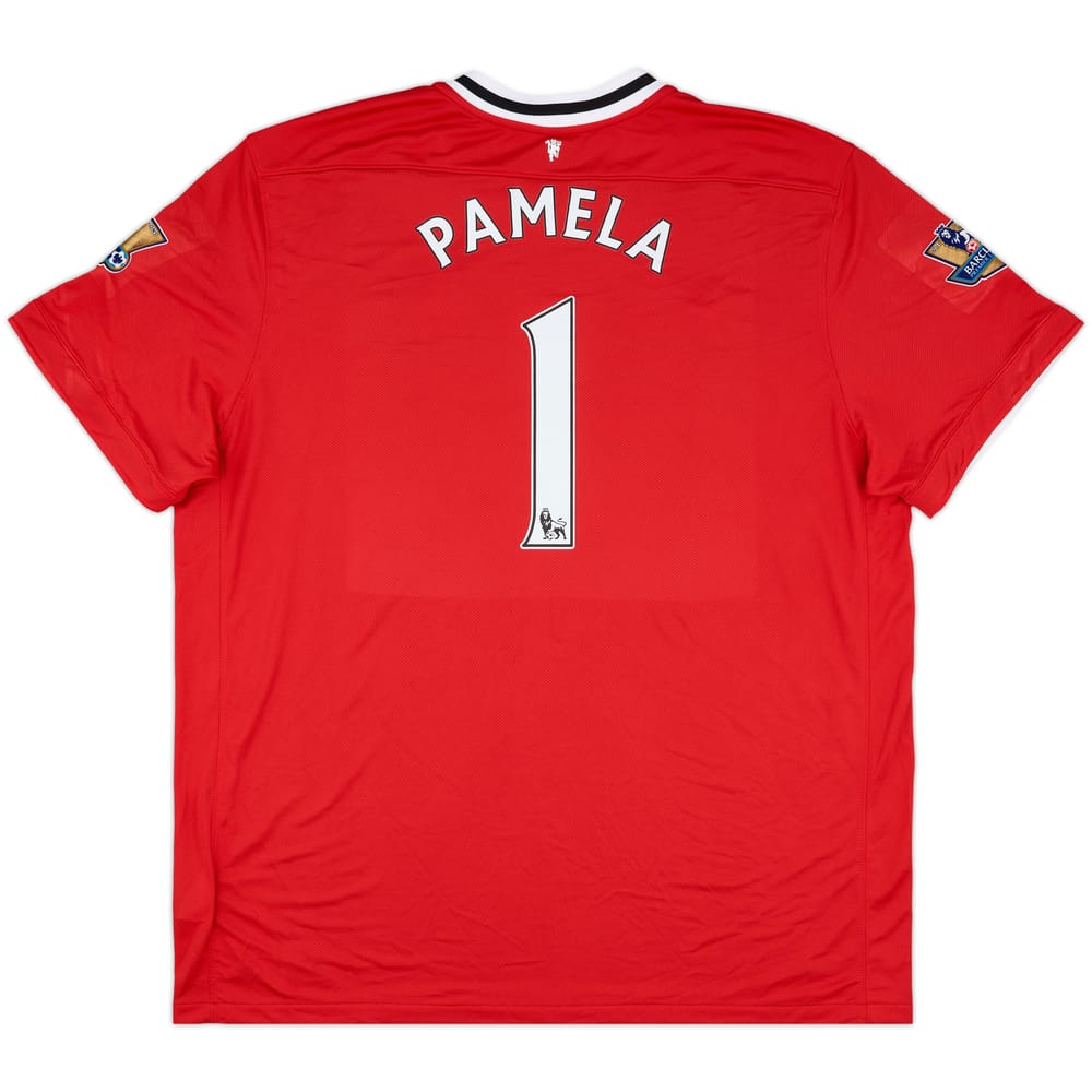 2011-12 Manchester United Home Shirt Pamela #1 - 8/10 - (3XL)