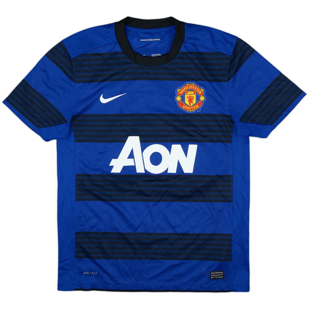 2011-13 Manchester United Away Shirt #5 - 9/10 - (M)