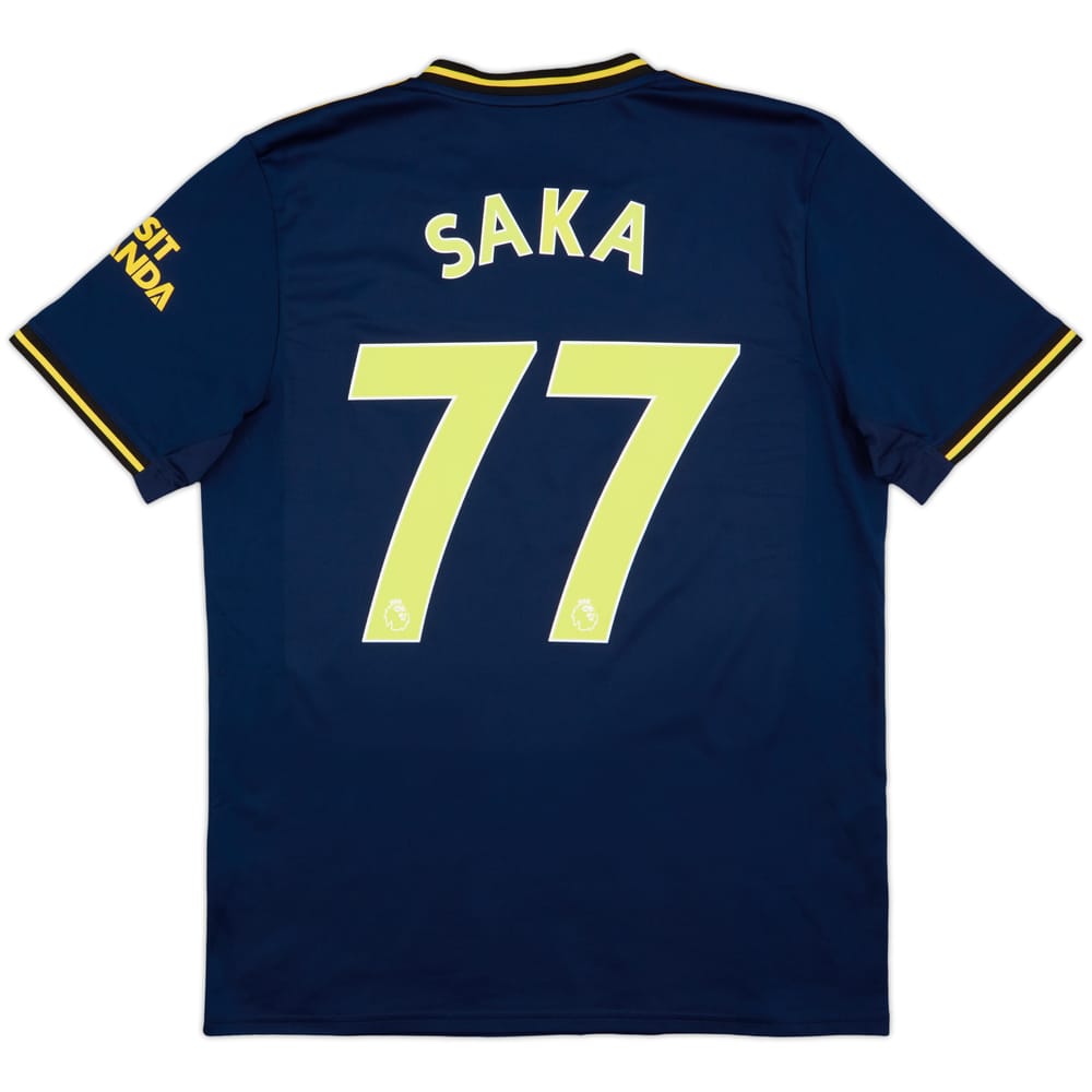 2019-20 Arsenal Third Shirt Saka #77 - 8/10 - (L)