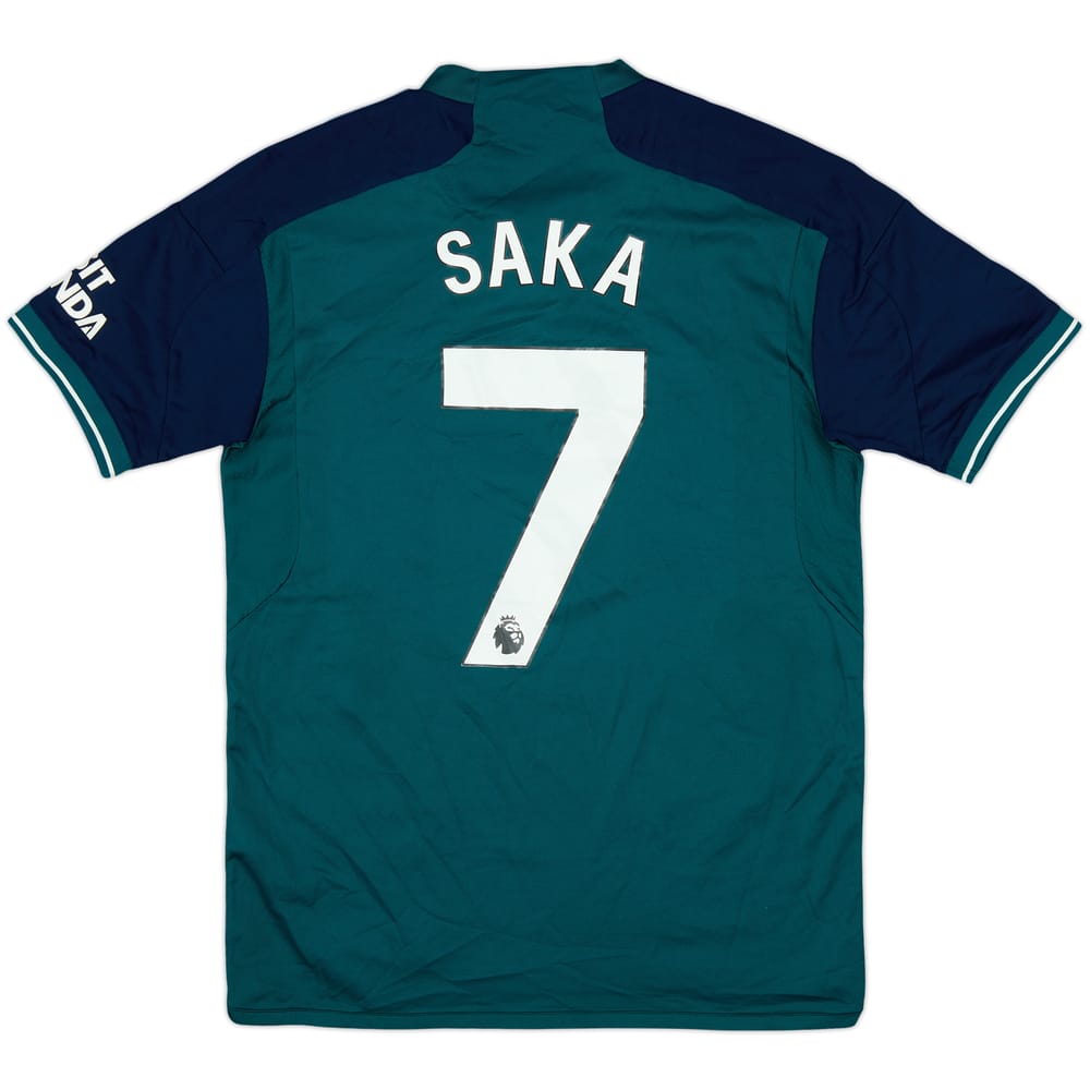 2023-24 Arsenal Third Shirt Saka #7 - 7/10 - (S)