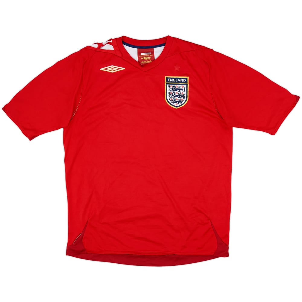 2006-08 England Away Shirt - 5/10 - (L)