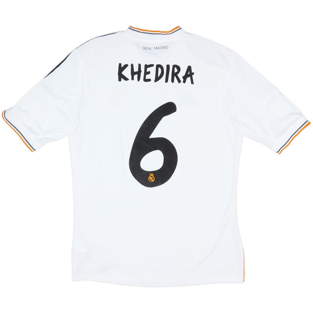 2013-14 Real Madrid Home Shirt Khedira #6 - 6/10 - (M)