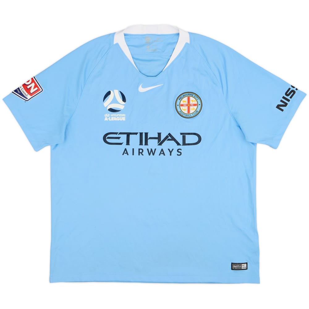 2018-19 Melbourne City Home Shirt - 7/10 - (XL)