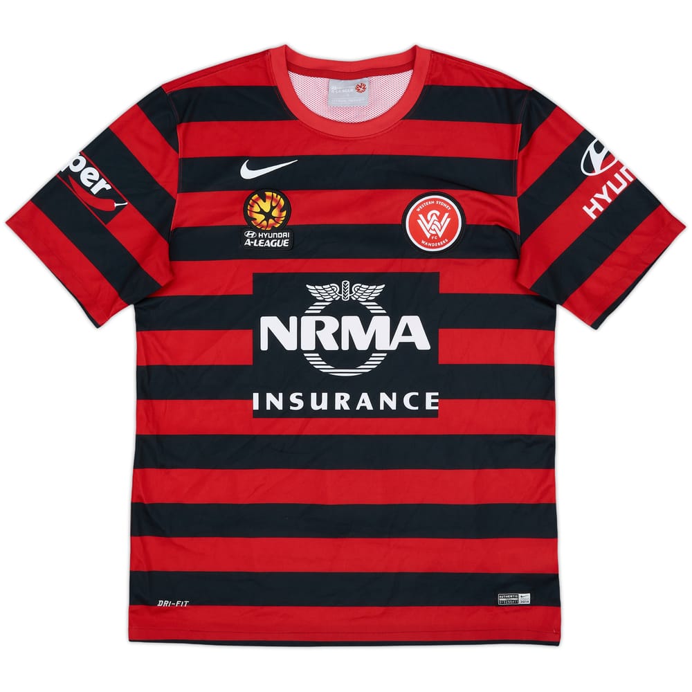 2014-15 Western Sydney Wanderers Home Shirt - 8/10 - (L)