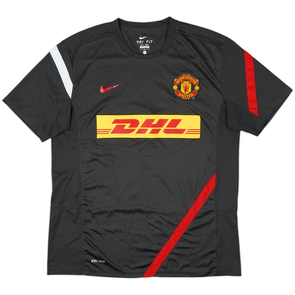 2011-12 Manchester United Nike Training Shirt - 9/10 - (L)