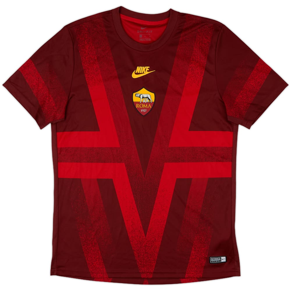 2019-20 Roma Nike Training Shirt - 9/10 - (M)
