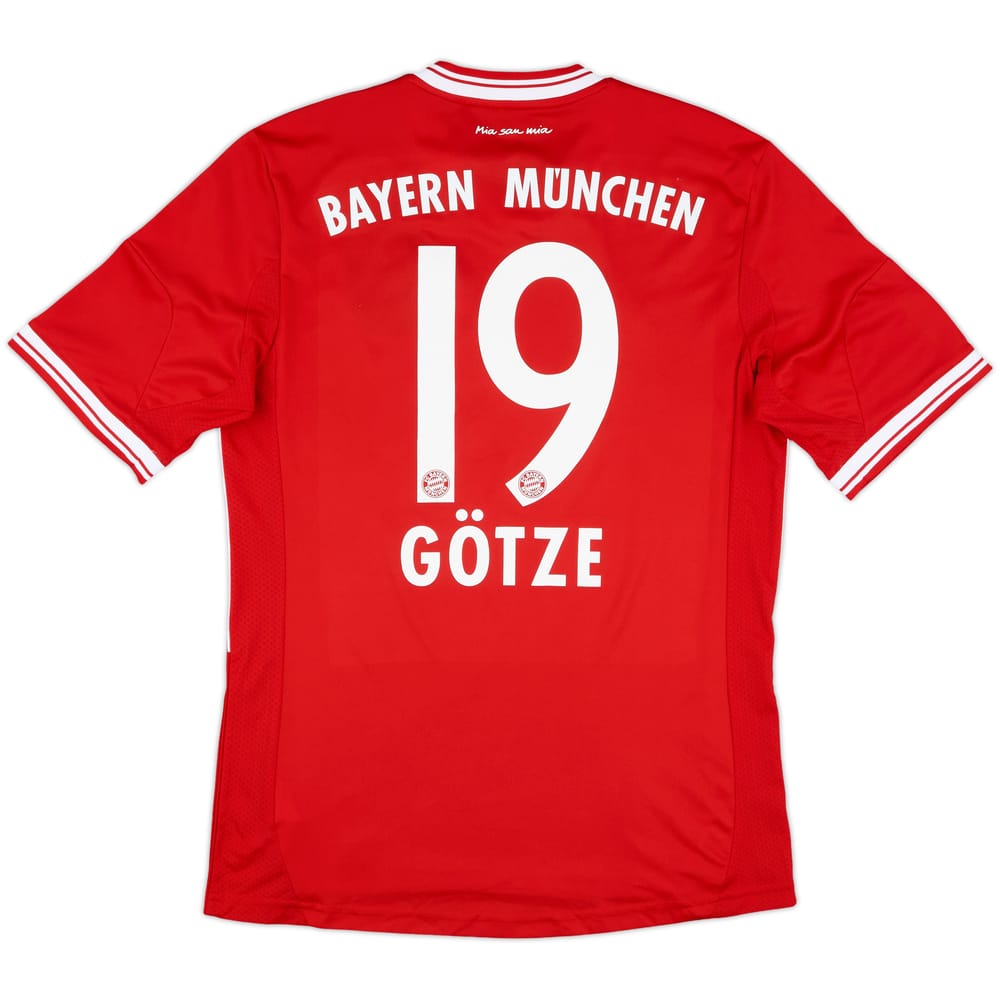 2013-14 Bayern Munich Home Shirt Gotze #19 - 8/10 - (M)