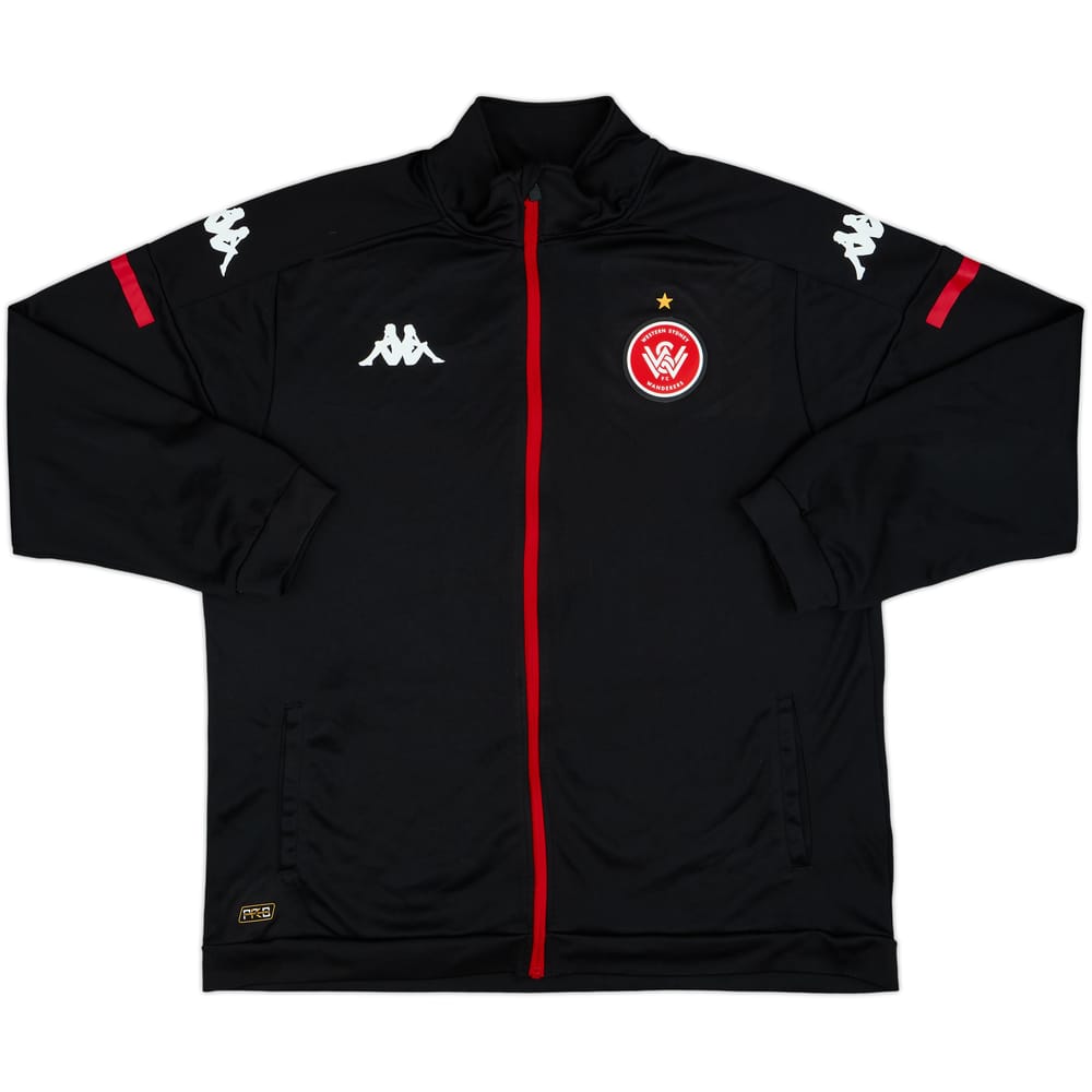 2020-21 Western Sydney Wanderers Kappa Track Jacket - 7/10 - (XXL)