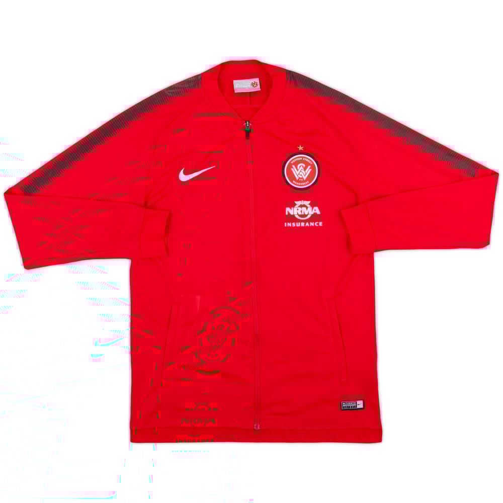 2017-18 Western Sydney Wanderes Nike Track Jacket - 9/10 - (M)