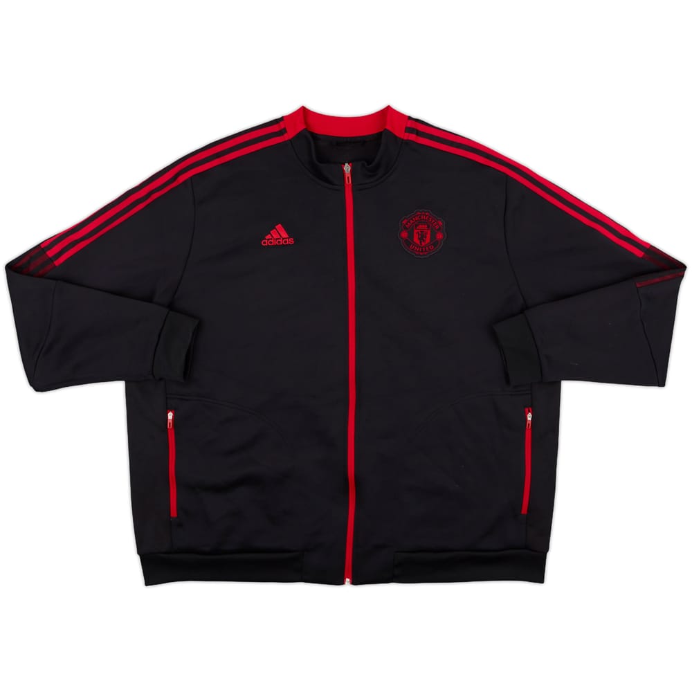 2021-22 Manchester United adidas Track Jacket - 7/10 - (4XL)