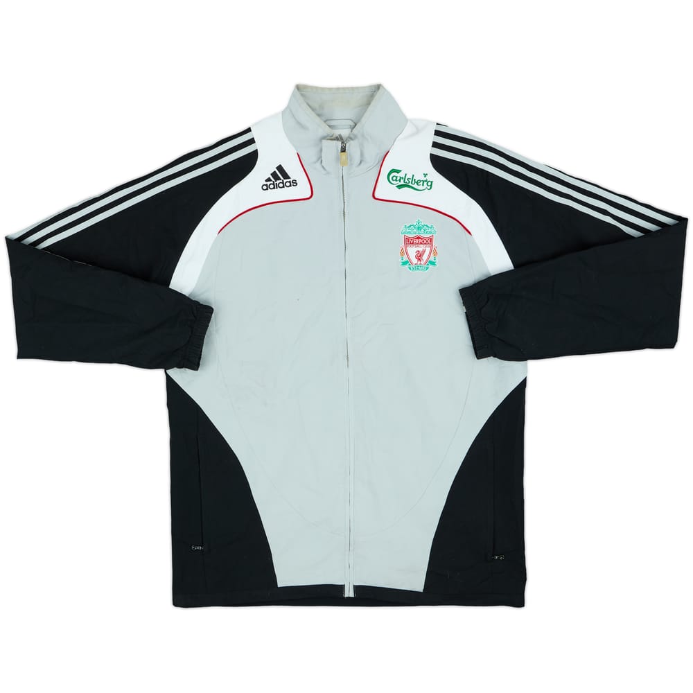 2008-09 Liverpool adidas Track Jacket - 7/10 - (L)