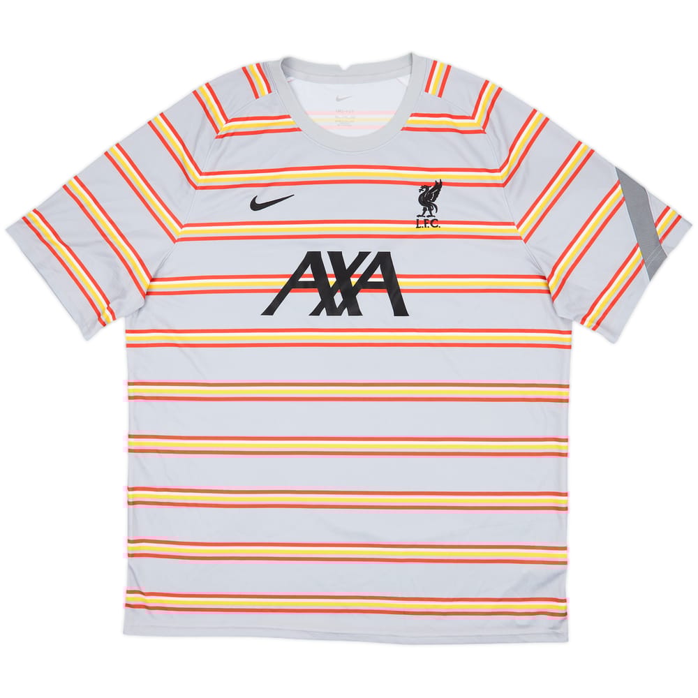 2021-22 Liverpool Nike Pre Match Shirt - 10/10 - (XXL)
