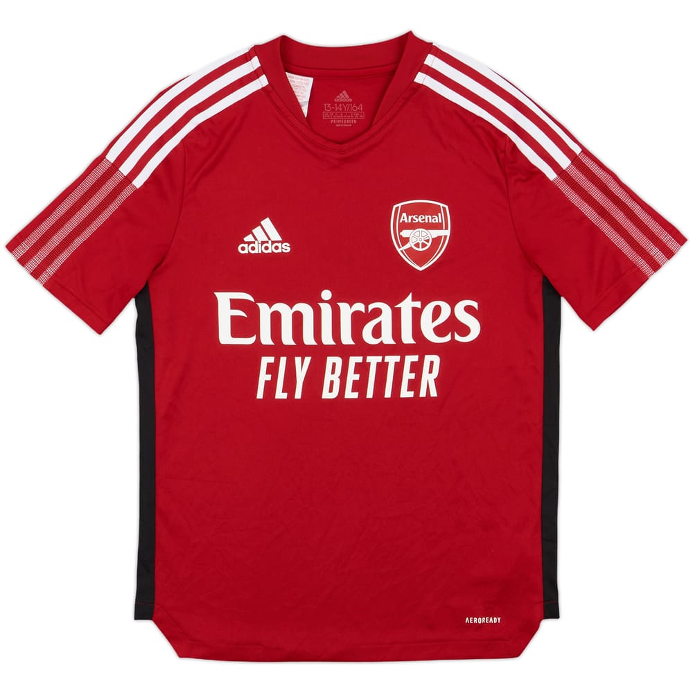 2021-22 Arsenal adidas Training Shirt - 9/10 - (L.Boys)