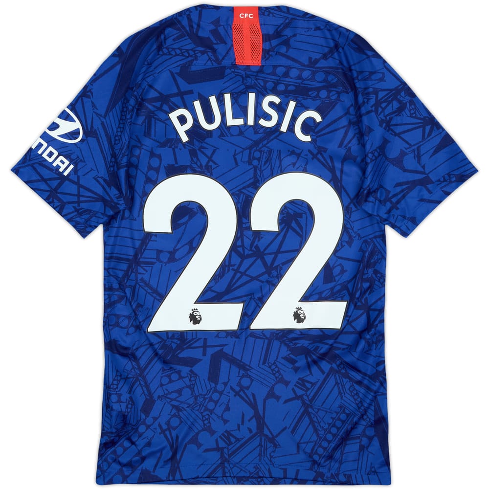 2019-20 Chelsea Home Shirt Pulisic #22 - 9/10 - (XS)