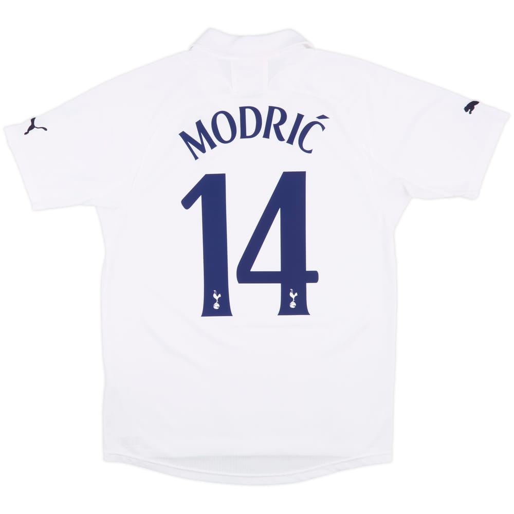 2011-12 Tottenham European Home Shirt Modric #19 - 8/10 - (M)