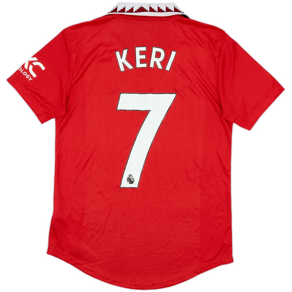 2022-23 Manchester United Home Shirt Keri #7 - 9/10 - (Women's S)