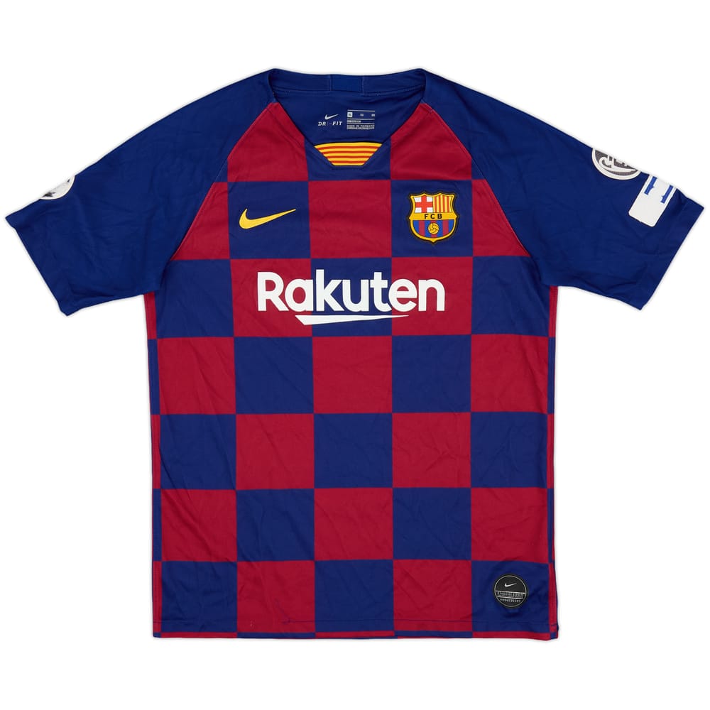 2019-20 Barcelona Home Shirt - 5/10 - (XL.Boys)
